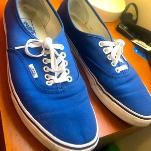 Blue Vans Authentic Men SZ 11.5 Men